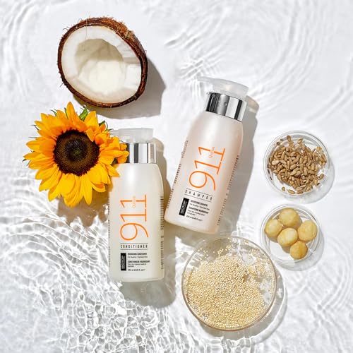 Professional Quinoa Nourishing Hair Shampoo & Conditioner Duo - Hydrating & Repairing Set