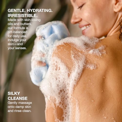 Ginger Lily Farms Shea Indulgence Body Wash Vanilla Sugar Bliss 128oz – Deep Hydrating, Vegan & Cruelty-Free