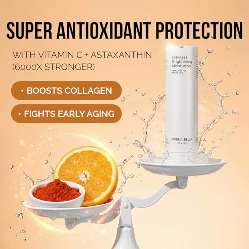 Niacinamide Brightening Moisturizer with Vitamin C & Alpha-Arbutin - Dark Spot & Skin Tone Corrector
