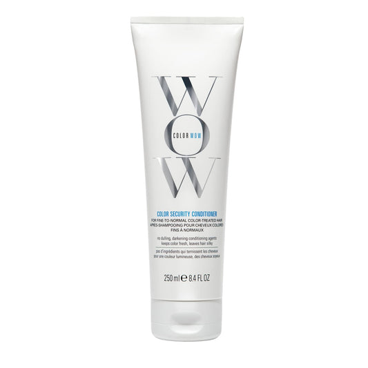 COLOR WOW Color Security Conditioner for Fine to Normal Hair – Weightless hydration for fine, thin, fragile hair, Detangles, nourishes + adds shine with Argan Oil, Color safe, Heat protection