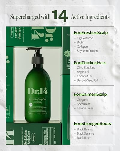 Revitalizing Scalp Care Conditioner for Thicker Hair with Biotin & Botanical Oils - 16.2 fl oz