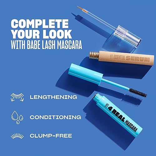 BABE ORIGINAL Lash Serum 1mL Starter Supply for Longer, Fuller Eyelashes & Brows