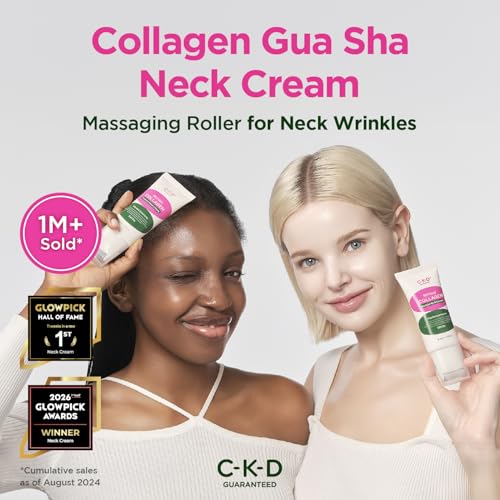 CKD Retinal Collagen Gua Sha Neck Cream 50 mL with Stainless Steel Massage Tool - Variation: Cream 1.69 Fl Oz