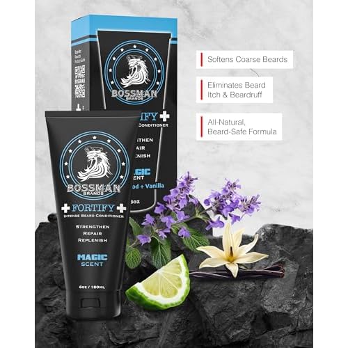 Obsidian Purifying Beard Wash - Clarifying Beard Cleanser with Keratin, Artemisia Argyi Leaf extract and Saponins for Soft, Conditioned Beards 8.8 Oz