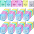 60 Pcs Travel Dental Floss Bulk Mint Flavor Multicolor 0.02 Foot