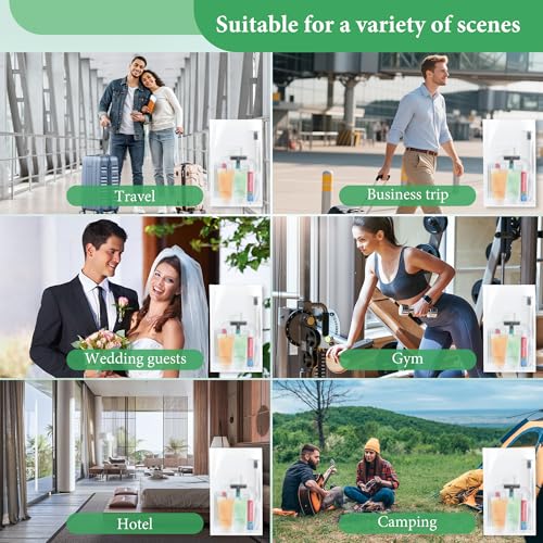 Travel Hygiene Kit 12-Pack - Individually Packaged Personal Care Sets (12.01 x 7.4 x 5.35 Inch)
