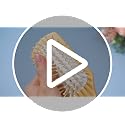 DIY Wooden Hairbrush Painting Kit Set - 6 Square Natural Combs & Paints