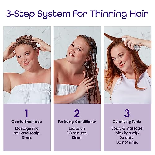 Nutri-Ox Gentle Shampoo & Conditioner for Colored & Thinning Hair 33.8 Fl Oz Pack of 2