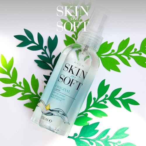 Avon Skin So Soft Original Dry Oil Spray 150ml – 2 Pack