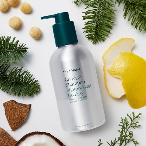 Natural Sulfate-Free Vegan Daily Shampoo 10 oz - Suitable for All Hair Types - Pack of 1