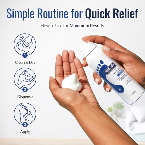 Footlogix Cracked Heel Mousse with Urea & Primrose Oil 4.23oz - Dry, Callused Feet Care