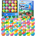 Kids Bath Bombs with Ocean & Jungle Animal Toys - 40 Pack Gift Set