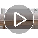 Upholstered Fabric Vanity Bench Seat with Carved Wood Legs - Beige, Variation of Beige and Wood