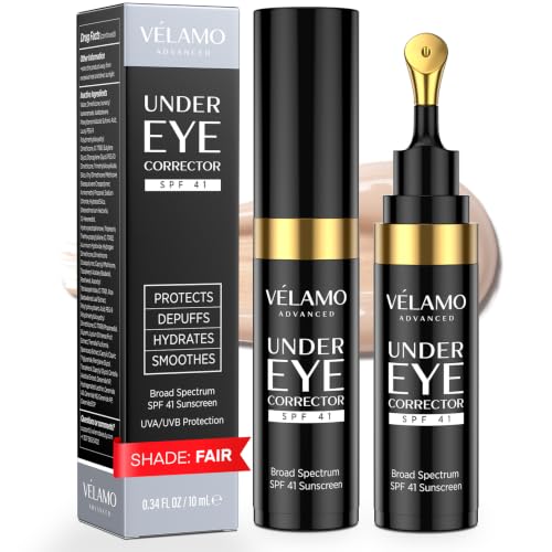 VELAMO ADVANCED Under Eye Corrector SPF 41 Fair 2Pcs Hydrating Anti-Aging Cream