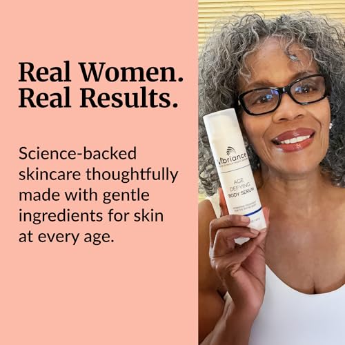 Vibriance Age Defying Body Serum, 4.5 fl oz - Anti Aging and Ultra Hydrating - Infused with Hyaluronic Acid - Fast-Absorbing Crepey Skin Corrector for Wrinkles, Dryness
