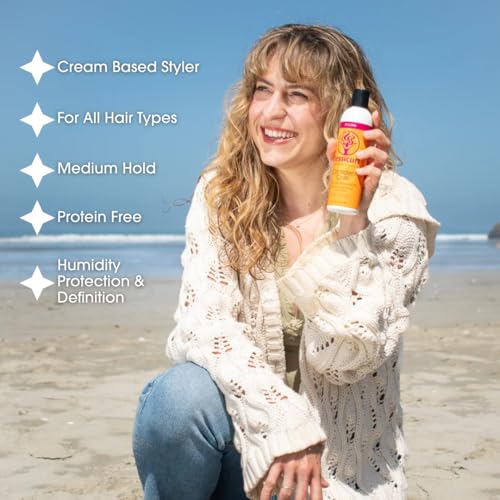 Jessicurl Confident Coils Styling Solution Citrus Lavender 8 Fl Oz - Curl Cream for Frizz & Humidity Control