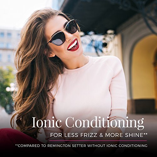 Pink Ionic Conditioning Hair Curlers Set - 20 Velvety Rollers, Long-Lasting Style