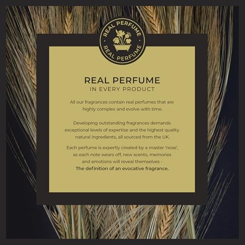 Noble Isle Whiskey & Water Bath & Shower Gel | Luxury Mens Body Wash with Fine British Fragrance Oils | Vegan Body Wash & Paraben Free Body Wash (8.45 oz)