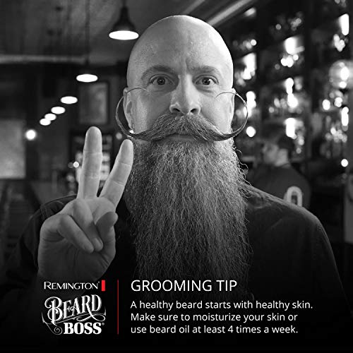Remington Variation 1 Vacuum Beard Trimmer for Men – Cordless