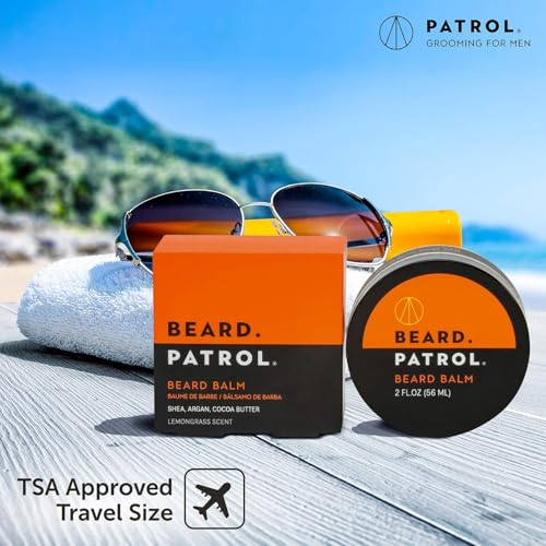 Bump Patrol Beard Balm with Argan Oil - 2 oz | Tames, Softens & Shapes Beard