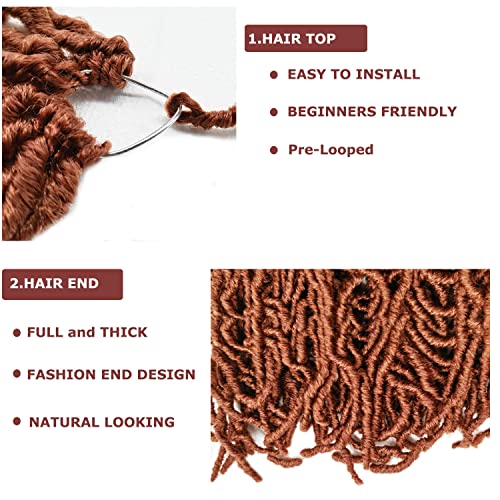 7 Packs 36 Inch Faux Locs Crochet Hair Soft Locs for Women - Variation of THIS listing #350