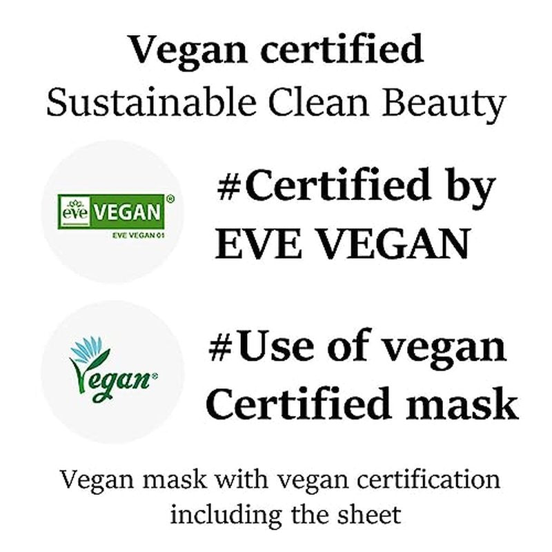 MAKE P:REM Comfort Me. Moss Calming Mask, Korean Facial Sheet Mask, EWG Green, Soothing & Hydrating Face Mask, EVE VEGAN, 28ml, 0.94 Fl.Oz. x 10EA