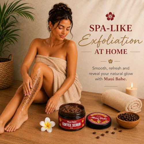Coffee Scrub for Exfoliation and Skin Renewal - 8oz