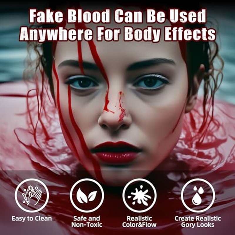 2PC Fake Blood Spray