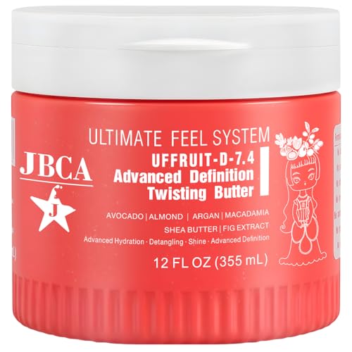 JBCA Twisting Butter for Natural Hair - 12 oz Twist & Braid Styling Cream - Variation of THIS listing