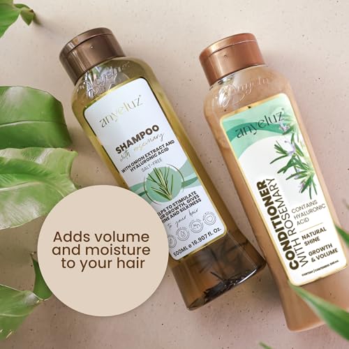 Rosemary Shampoo & Conditioner Duo with Hyaluronic Acid - Refreshing 2-Pack