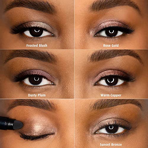Long-Lasting Cream Eyeshadow Stick - Frosted Blush Shimmer - Rich Pigment & Easy Application