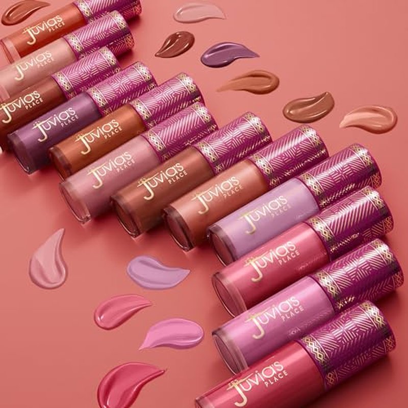 Juvia's Place Blushed Liquid Blush BlushLily - Dewy Tint Cheeks Makeup Glow Pigment Effortless Beauty Long Lasting Cosmetics Soft Creamy Natural Buildable All Skin Color Light Flawless Finish Blend