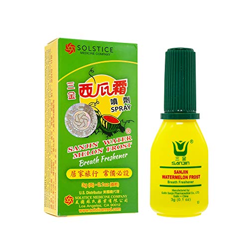 Watermelon Frost Spray - Cooling Breath Freshener, 3g, Pack of 3