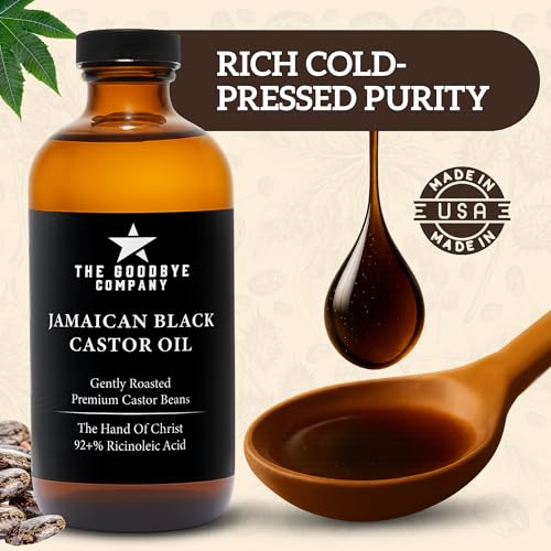 Jamaican Black Castor Oil - Organic Cold-Pressed Hair Growth Oil 16.9oz (Pack of 1)
