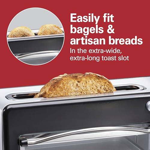 Hamilton Beach 2-in-1 Countertop Toaster Oven & 2-Slice Toaster - Compact Kitchen Appliance