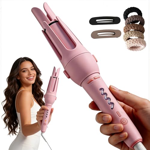 Automatic Hair Curler 1.25 Inch Barrel for Beach Waves & Salon-Style Curls