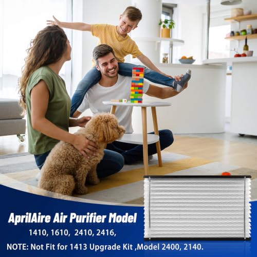 413 Replacement Air Filter Set - Compatible with AprilAire 413 Models - 2 Pack Variation