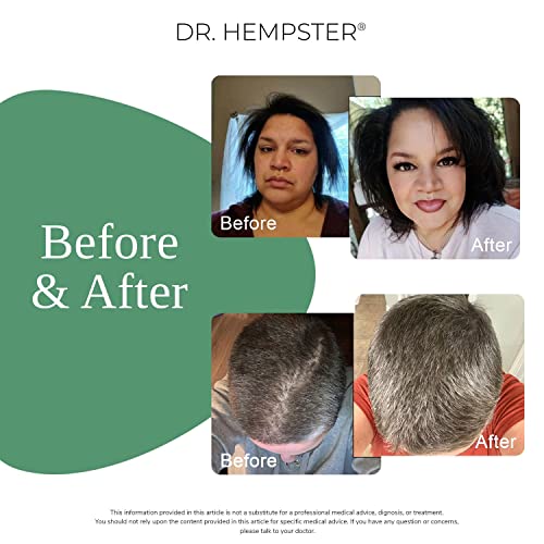Biotin & Hemp Natural Shampoo 2 Pack - Thinning Hair and Hair Loss Treatment - Volumizing Treatments for Women and Men - Hair Growth Shampoo - Paraben & Sulfate Free - for All Hair Types