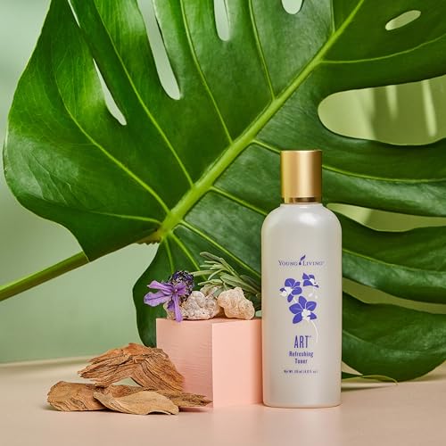 Young Living - Art Refreshing Toner 4 fl oz | Skin Cleansing, Makeup Residue Remover | Hydrating Facial Moisturizer, Pore Minimizing | Gentle Impurity Removal