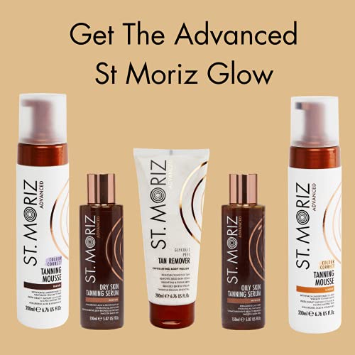 Self Tanning Mousse for Face & Body - Medium with Mitt & Hyaluronic Acid