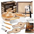 Sourdough Starter Kit 24-Piece Set with Banneton Baskets & Jar - Beginner Baking Supplies