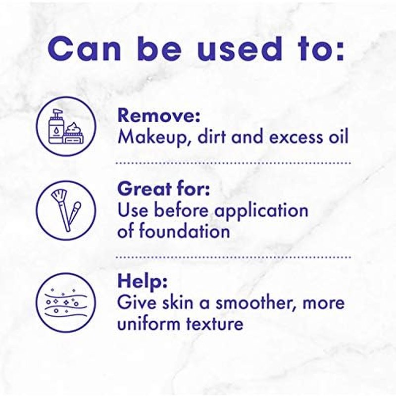 Buf-Puf Multi Pack, Gentle Facial Sponge,Regular Facial Sponge, Body Sponge, Dermatologist Developed, Removes Deep Down Dirt & Makeup Causes Breakouts and Blackheads, Reusable, Exfoliating