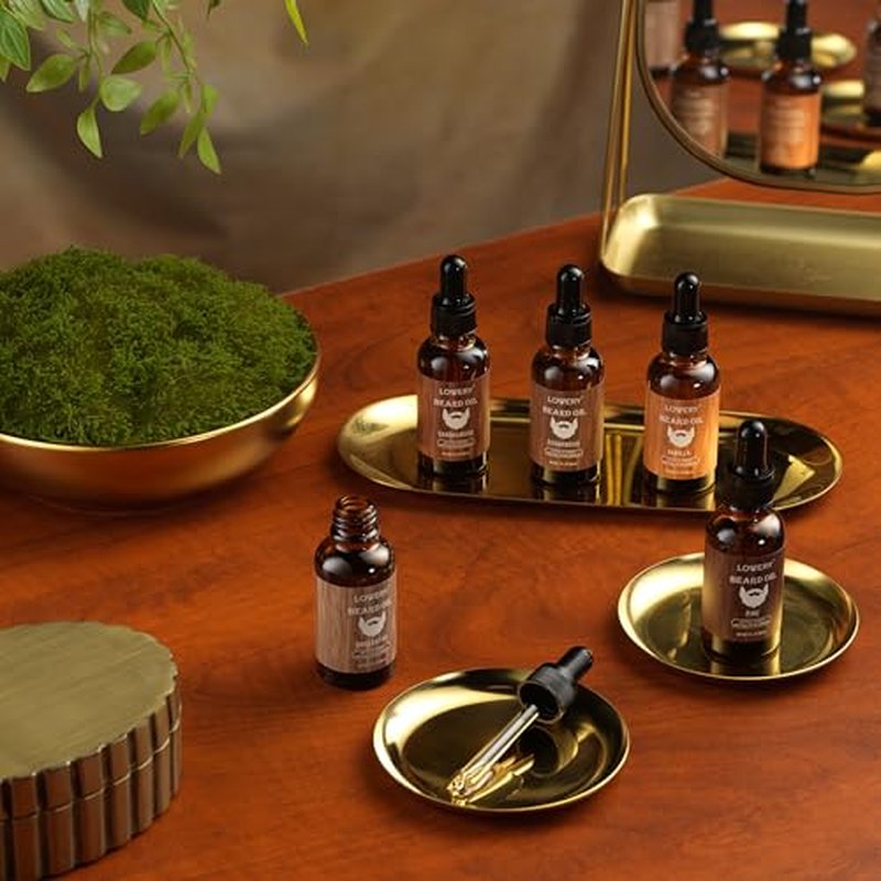 Beard Oil for Men ? Sandalwood, Vanilla & Cedarwood Natural Mens Beard Oil Kit with Argan & Jojoba Oil - Beard Softener & Deeply Moisturizer Adding a Natural Shine, Grooming Kit Beard Care for Him