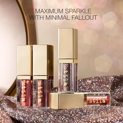 Stila Glitter & Glow Liquid Eyeshadow Kitten Karma 1 Count - Long-Lasting Sparkle