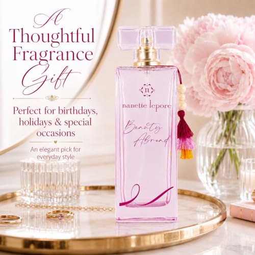 Nanette Lepore Beauty Abroad Eau de Parfum 3.4 Fl Oz Unboxed
