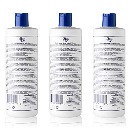 Mane 'n Tail Original Formula For Thicker Fuller Stronger Hair 16 oz (3 pack Shampoo)