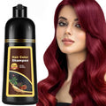 Sklight Burgundy Hair Dye Shampoo for Men & Women - Herbal Color Boost, 500ml