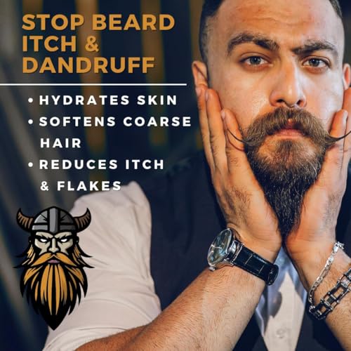 Veien Men's Beard Oil with White Tea Scent - 2oz Hydrating & Softening Natural Oil