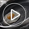 Non Stick Frying Pan Set 8+10+12 Inch Hybrid Skillets Dishwasher Oven Safe