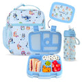 Kids Lunch Set with Bluey Play Day - Leak-Proof Bento Box & Water Bottle